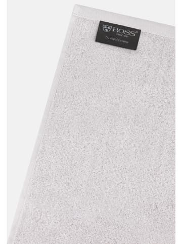 Ross 2 X Duschtuch im Set Premium in Silber