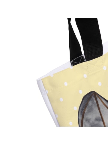 Mr. & Mrs. Panda Shopping Bag Fledermaus Flügel ohne Spruch in Gelb Pastell