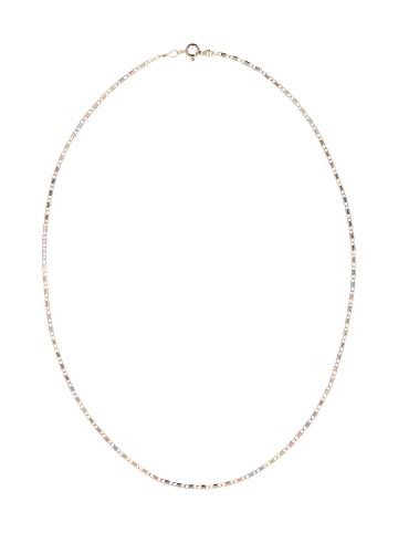 gaya Women Necklace in Gold Rose Silver