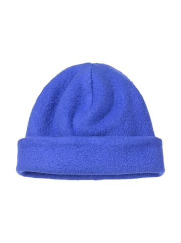 Hessnatur Fleece-Mütze in ultramarine