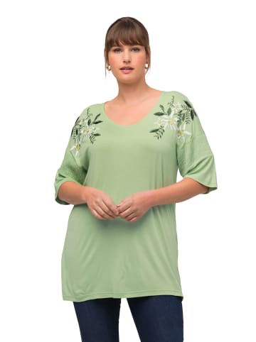 Ulla Popken Shirt in agavengrün
