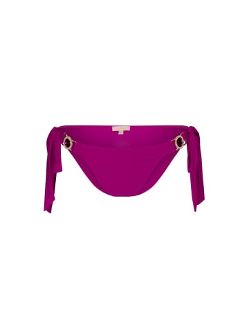 Moda Minx Bikini Hose Amour seitlich gebunden in Plum