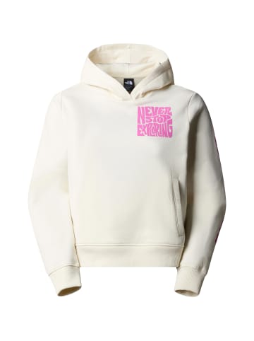 The North Face Hoodie Mountain Play in white dune