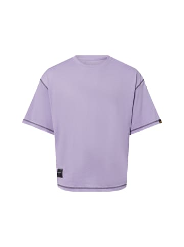 Alpha Industries T-Shirt Studio Bubble in flieder