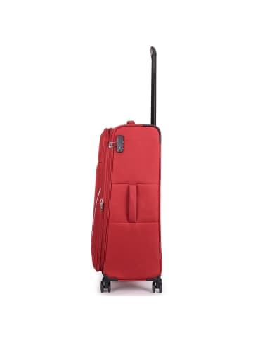 Stratic Strong 4 Rollen Trolley L 78 cm mit Dehnfalte in redwine