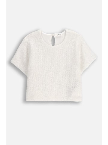 Coccodrillo Kurzarm-Pullover in ecru