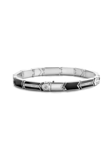 Ti Sento Milano Armband "Pfeilfedermuster mit Onyx" in Silber