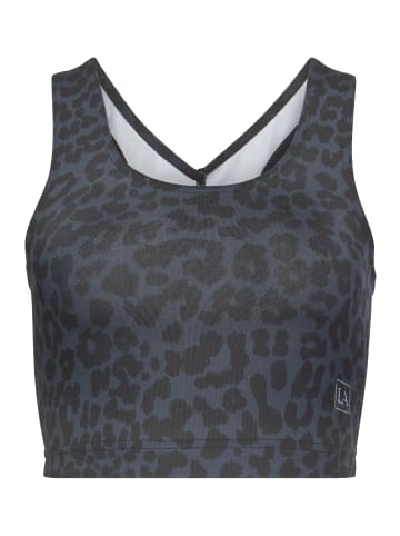 LASCANA ACTIVE Funktionsshirt in anthrazit-leo