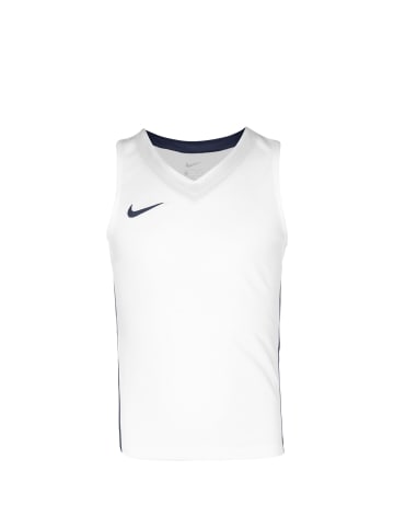 Nike Performance Basketballtrikot Team Stock 20 in weiß / dunkelblau