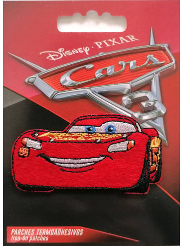 Disney Rayo Mcqueen 1Applikation Bügelbild inRot