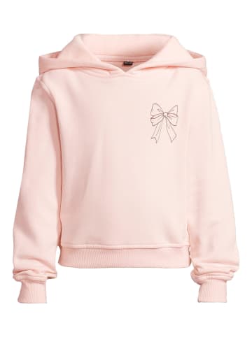 Urban Classics Kapuzenpullover in white+pink