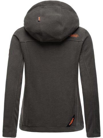 Marikoo Fleecejacke Mount Iwaki in Anthracite