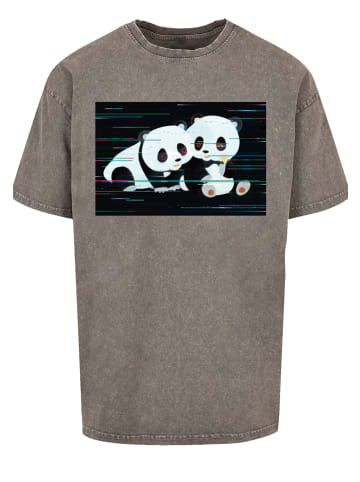 F4NT4STIC Oversize T-Shirt Tao Tao Retro in Asphalt