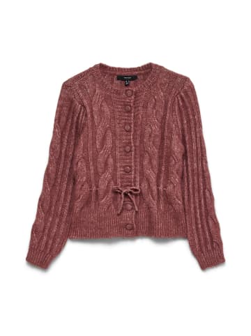 Vero Moda Strickjacke in Rose Brown
