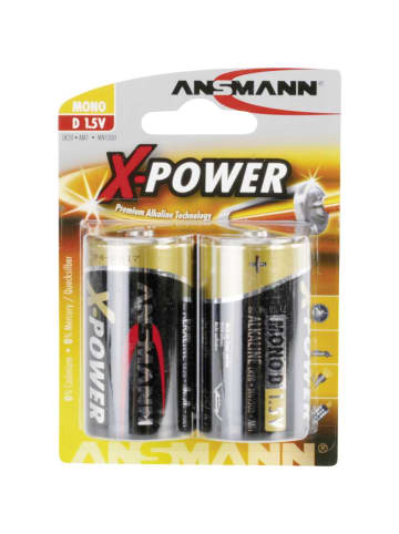 ANSMANN Batterie X-POWER Mono D in Schwarz