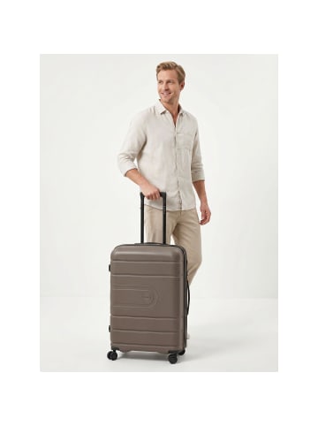 Redolz Essentials 11 4 Rollen Trolley 66 cm mit Dehnfalte in taupe