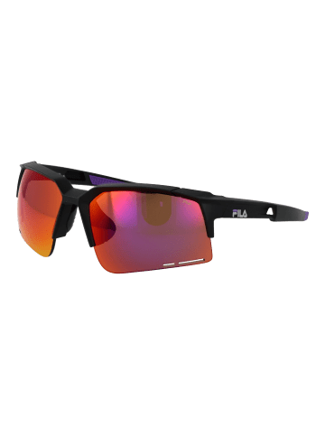 Fila Unisex Sonnenbrille Rechtwinklig Schwarz