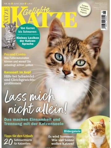 Hubert Burda Media 12 x GELIEBTE KATZE Zeitschrift (Gutschein für Jahres Abo)