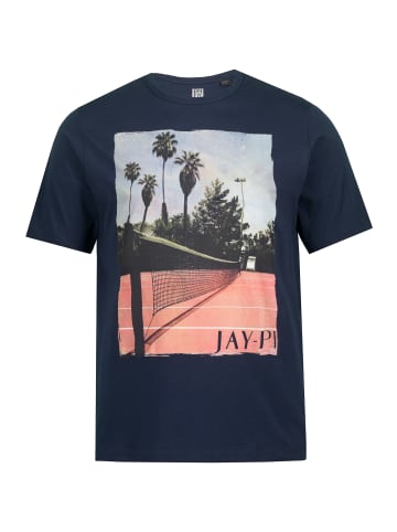 JP1880 Kurzarm T-Shirt in navy blau