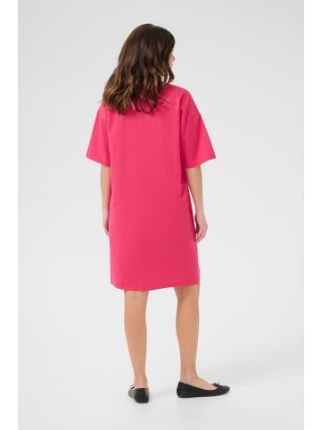 Kaffe Kleid KAjudy Oversize fit in Raspberry