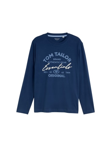 Tom Tailor Shirt in blau