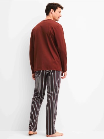 Calida Pyjama in brick red