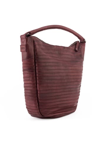 FREDs BRUDER Gürteltier S Schultertasche Leder 31 cm in barolo red