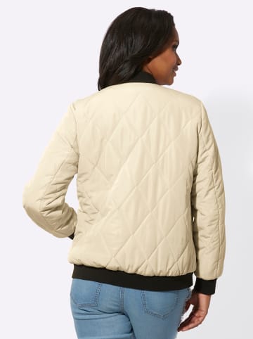 WITT WEIDEN Wende-Steppjacke in sand-schwarz