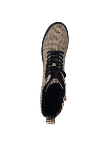 Schnürstiefel  in Beige