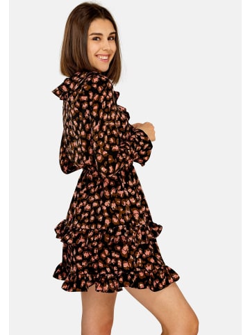 TOOCHE Kleid "Leo Colore" in braun