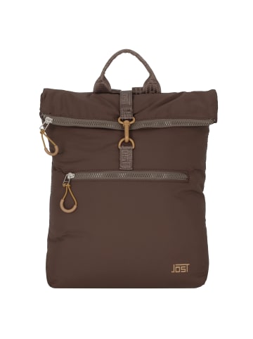 Jost Kemi Rucksack RFID 33 cm in coffee