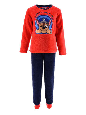 Paw Patrol 2tlg. Outfit: Schlafanzug Chase Pyjama in Rot