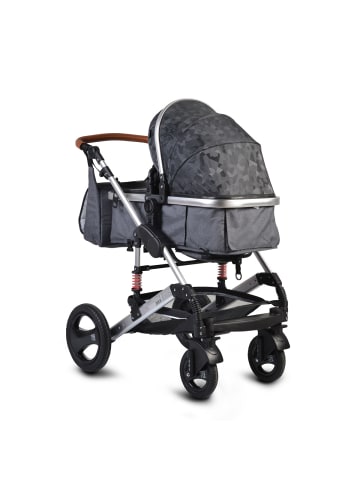 Moni Kinderwagen Gala Premium in grau