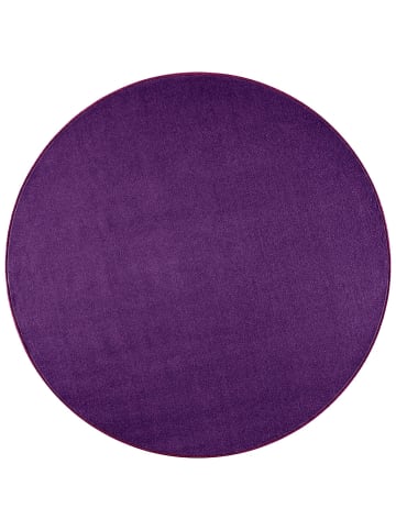 Kurzflor Teppich Nasty in Violett