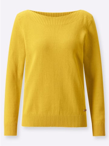 WITT WEIDEN Langarm-Pullover in ocker