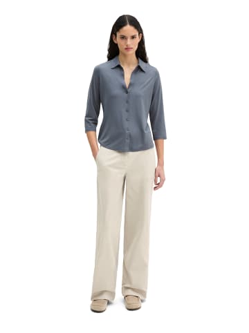 Marc O'Polo Jersey-Bluse regular in Blue Graphite