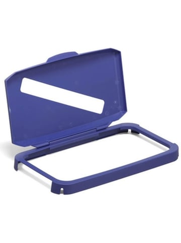 Durable Klappdeckel Durabin 60 Einwurfschlitz blau