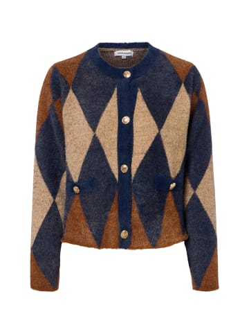 More & More Strickjacke in marine braun - 0001
