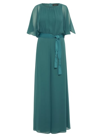 Vera Mont Jumpsuit mit Bindegürtel in Dark Emerald