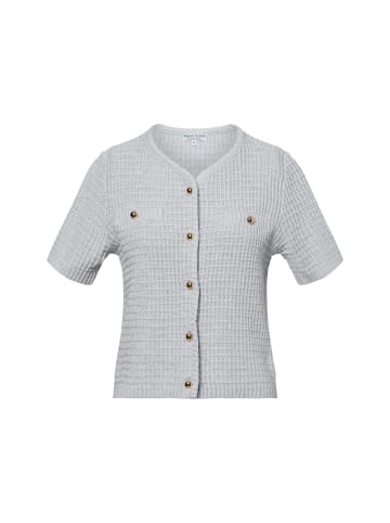 Marie Lund Strickjacke in hellgrau - 0005