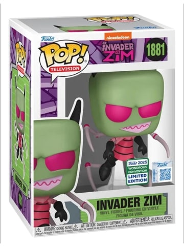 Funko Pop Animation Invader Zim #1881 Vinyl-Sammelfigur 3+