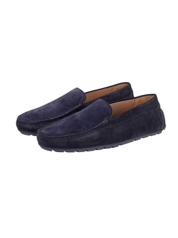 JOOP! Slip On 'Velo Stampa Terras in Dunkelblau'