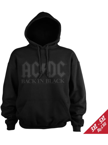 AC/DC Hoodie "Back In Black Hoodie" in Schwarz