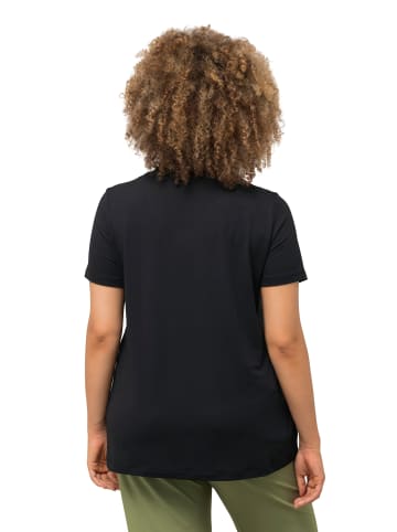 Ulla Popken Shirt in schwarz