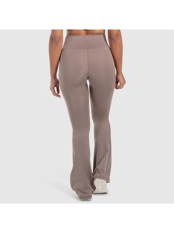 SMILODOX Schlaghose Leggings Loreen in Braun