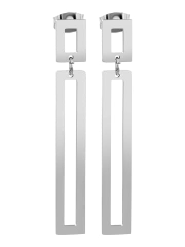Damen Ohrringe – Ohrstecker aus Edelstahl in silber