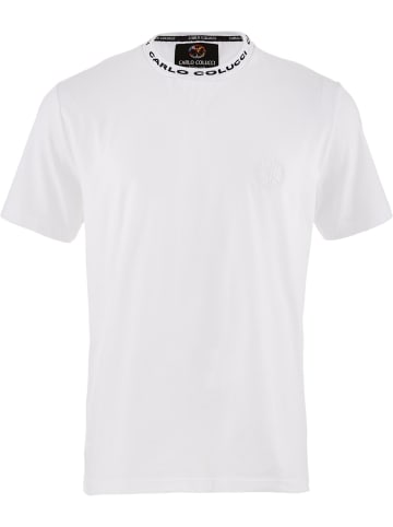 Carlo Colucci T-Shirt D'Addante in Weiß