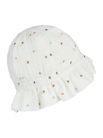 Sterntaler Hut Punkte in weiß