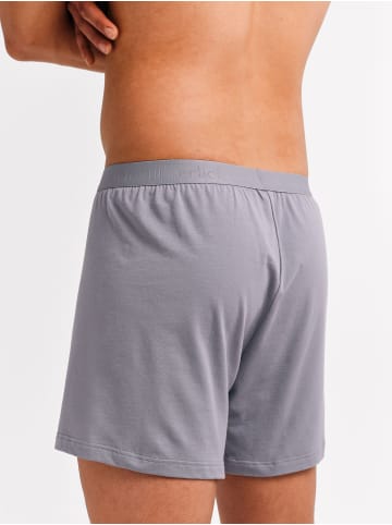 Erlich Textil  Erlich Textil 3 PACK weite Boxershorts CASUAL COTTON BOXERS IM 3er PACK in steingrau