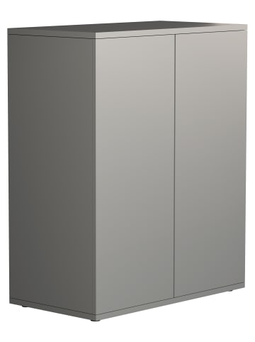 VCM  Holz Kommode Sideboard Anrichte Dalosa 2 Drehtüren in Grau